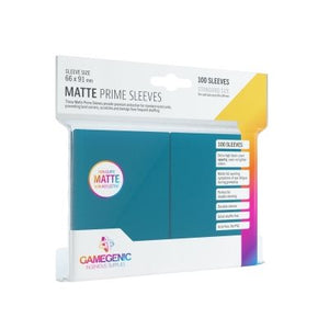 Gamegenic Matte Prime Sleeves: Blue (100)