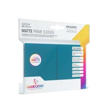 Gamegenic Matte Prime Sleeves: Blue (100)