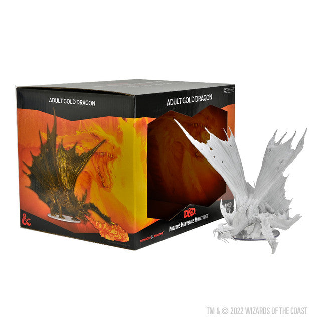 Nolzur's Marvelous Unpainted Miniatures: Adult Gold Dragon