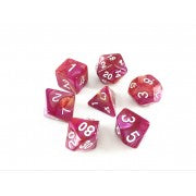 (Yellow+Rose red)Blend color dice set