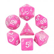 (Pink+White) Blend Color Dice