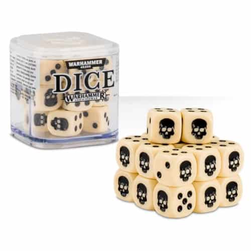 Warhammer Dice - White