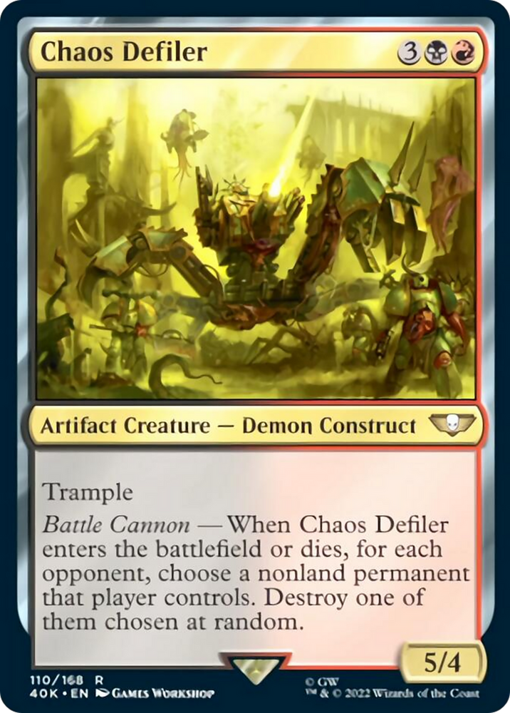 Chaos Defiler (Surge Foil) [Warhammer 40,000]