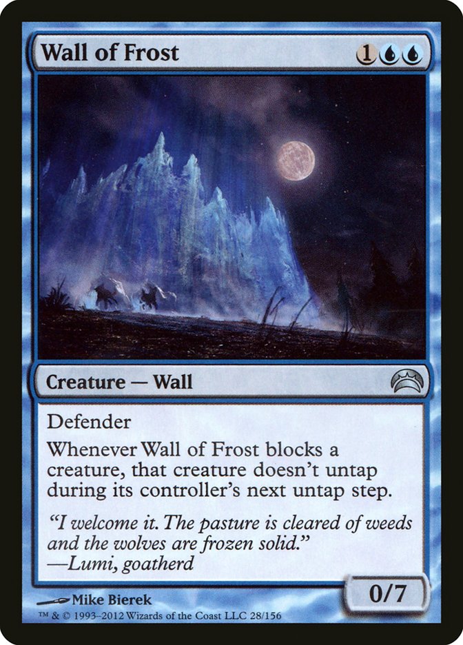 Wall of Frost [Planechase 2012]