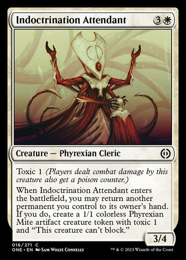 Indoctrination Attendant [Phyrexia: All Will Be One]