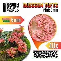 Blossom Tufts 6mm Pink