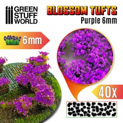 Blossom Tufts 6mm Purple