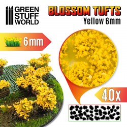 Blossom Tufts 6mm Yellow