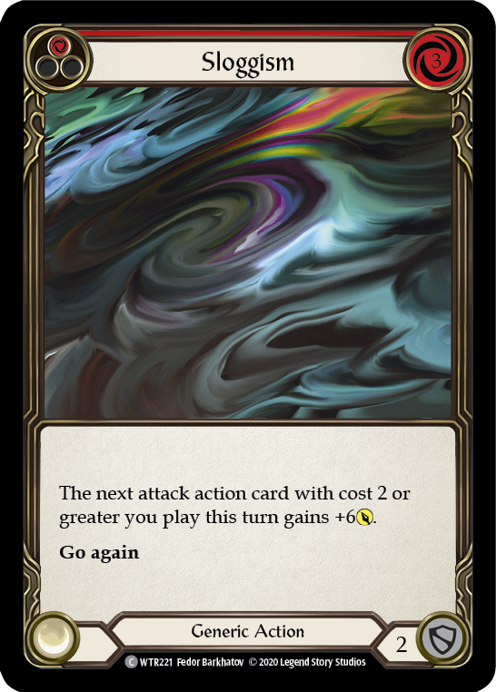 Sloggism (Red) [U-WTR221] (Welcome to Rathe Unlimited)  Unlimited Rainbow Foil