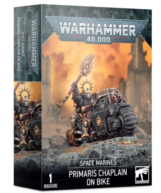 Primaris Chaplain on Bike
