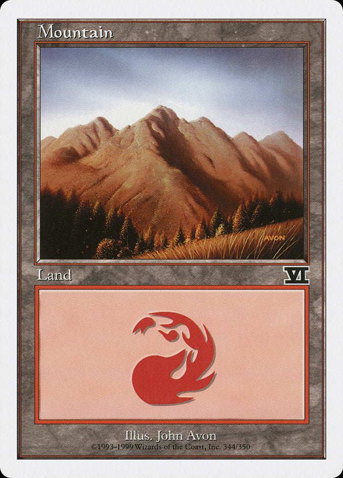 Mountain (344) [Classic Sixth Edition]