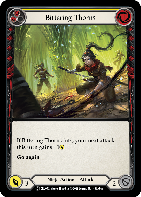 Bittering Thorns [U-CRU072] (Crucible of War Unlimited)  Unlimited Normal