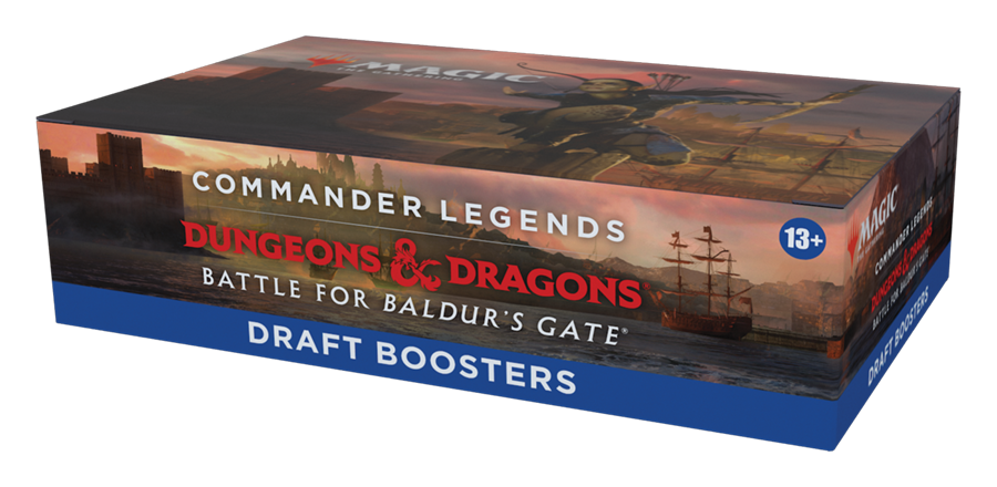 Commander Legends: Battle for Baldur's Gate - Draft Booster Display