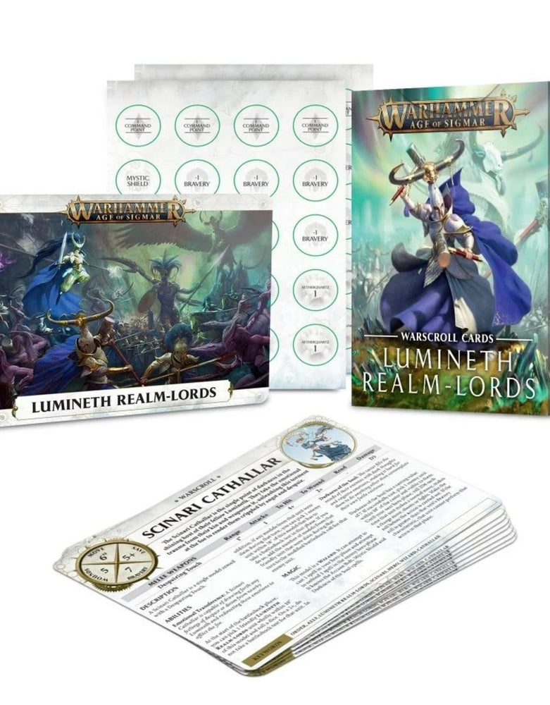 Warscroll Cards: Lumineth Realms-Lords