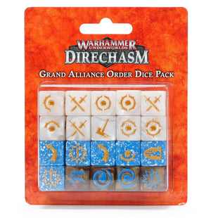 Underworlds: Dire Chasm - Grand Alliance Order Dice Pack
