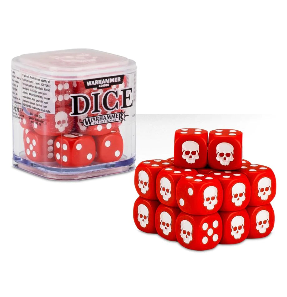 Warhammer Dice - Red