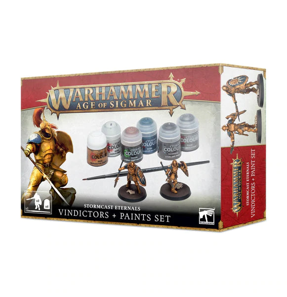 Stormcast Eternals Vindicators + Paints Set