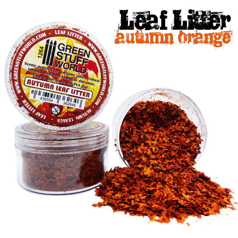 Leaf Litter Autumn Orange