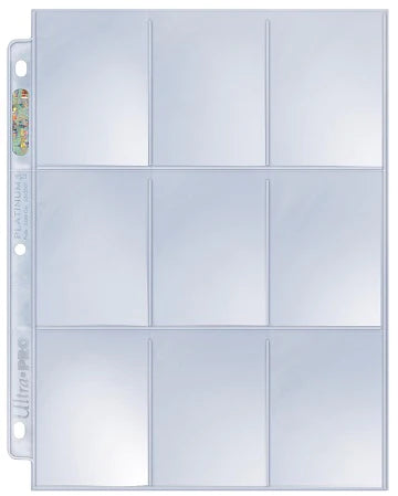 Beckett 9-Pocket Standard Card Binder Page