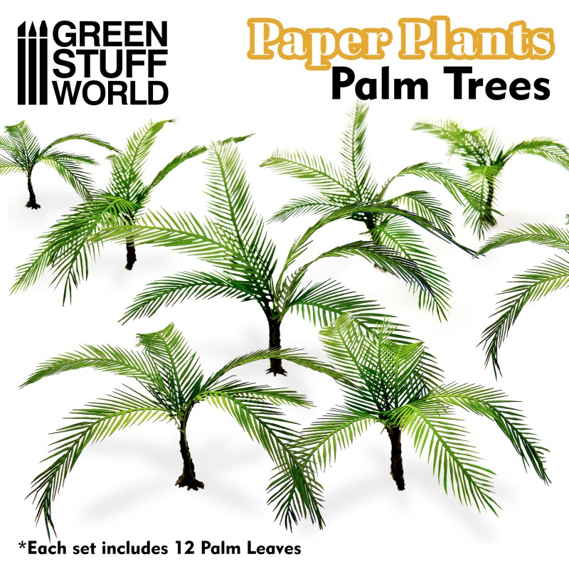 Paper Plants Palm Trees