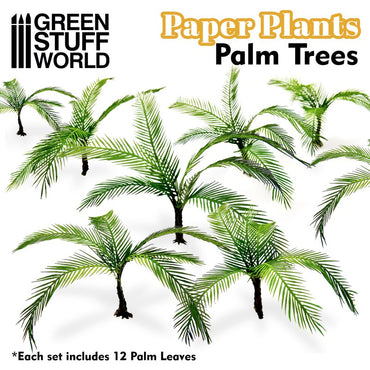 Paper Plants Palm Trees