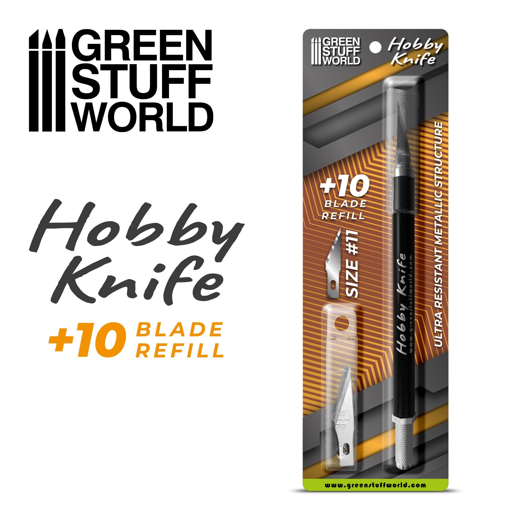 Black Hobby Knife