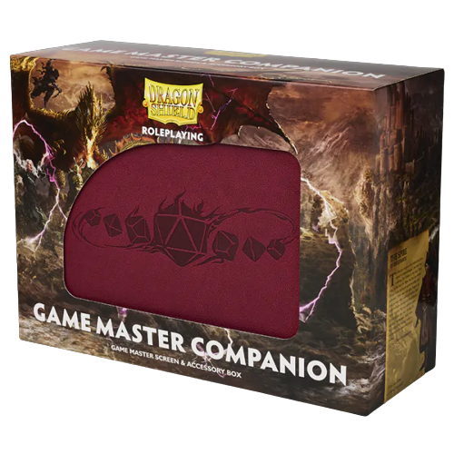 Dragon Shield Game Master Companion - Blood Red