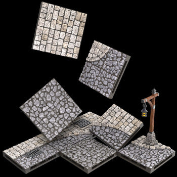 Warlock Tiles: Town Square