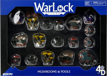 Warlock Tiles: Mushrooms & Pools