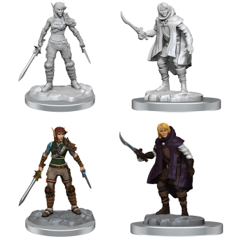 Elf Rogue & Half-elf Rogue Protege