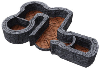 Warlock Tiles: 1" Dungeon Angle & Curves Exp.