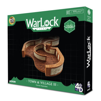 Warlock Tiles: Town & Village Curves