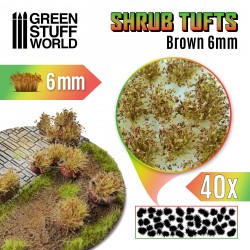 Shrub Tufts 6mm Brown