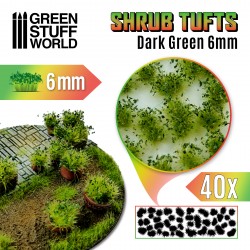 Shrub Tufts 6mm Dark Green
