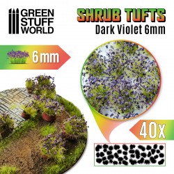 Shrub Tufts 6mm Dark Violet