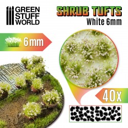 Shrub Tufts 6mm White