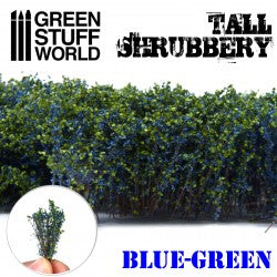 Tall Shrubs Blue-Green