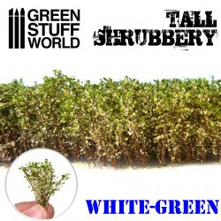 Tall Shrubs White-Green