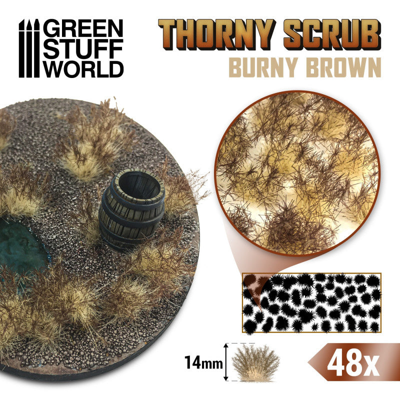 Thorny Scrub 14mm Burny Brown