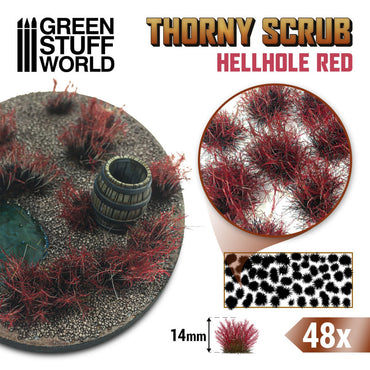 Thorny Scrub 14mm Hellhole Red