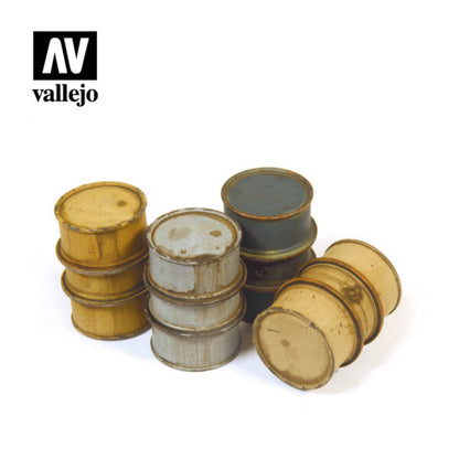 German Fuel Drums
